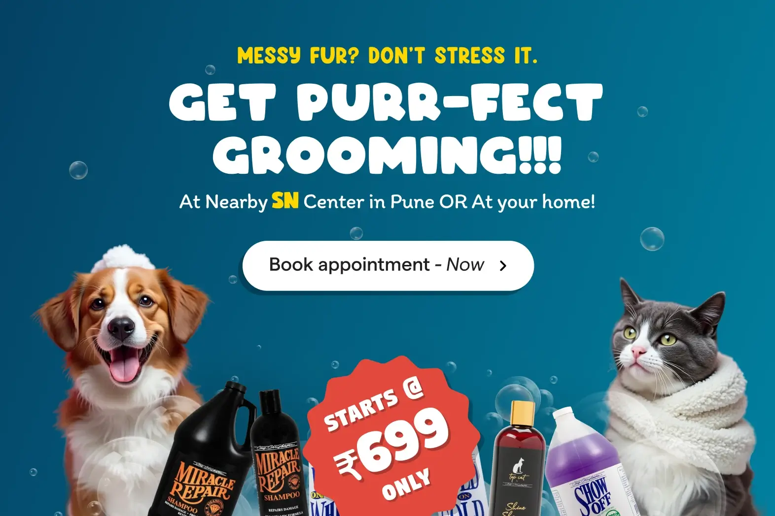 Grooming spa